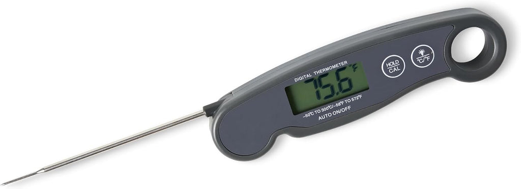 Instant Read Digital Meat Thermometer, Water-Resistant