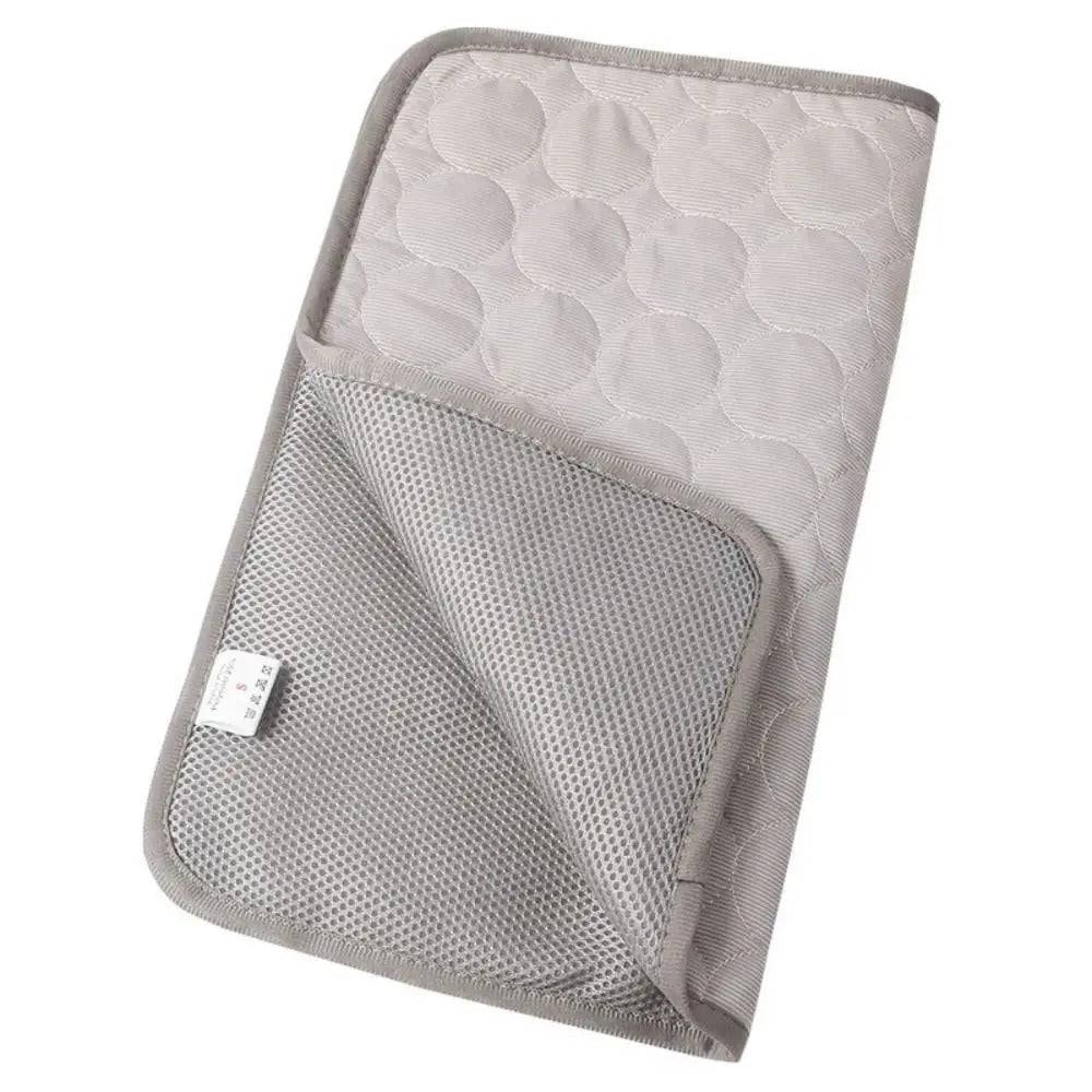 Pet cooling mat washable and non-slip